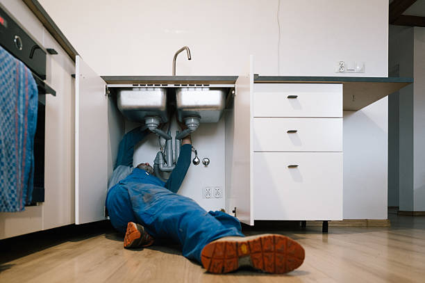 Professional Plumbing technician working in Mohnton, PA